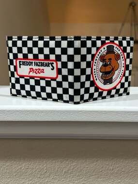 Five Nights at Freddy's Checkerboard Wallet